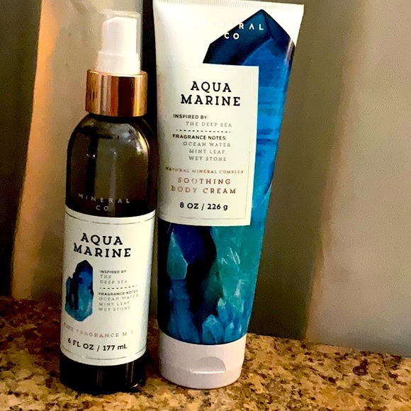 Bath & Body Works Bath & Body Rare Aquamarine Fragrance Mist Lotion